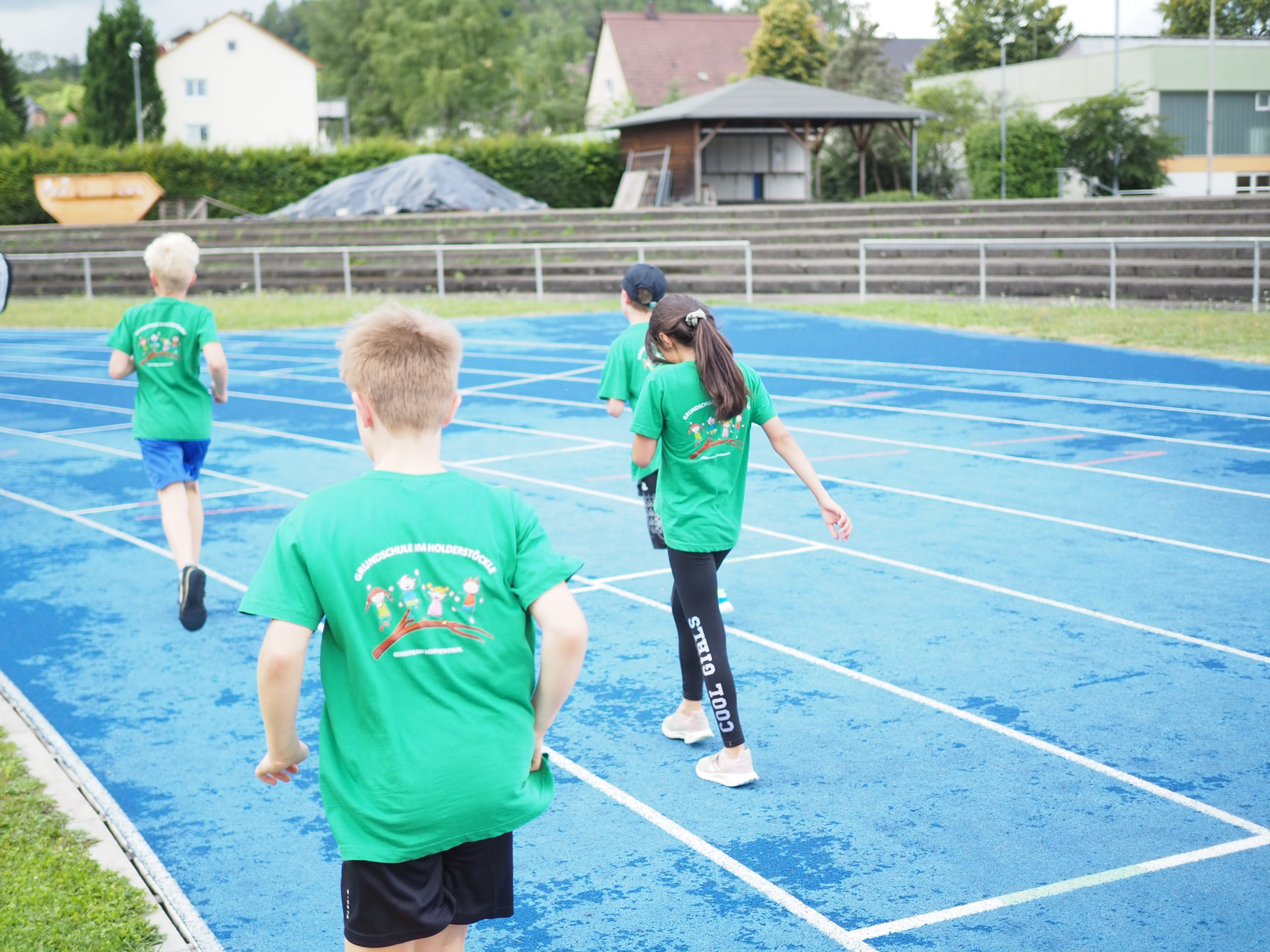 Unsere Schul-T-Shirts bei den Bundesjugendspielen 2023